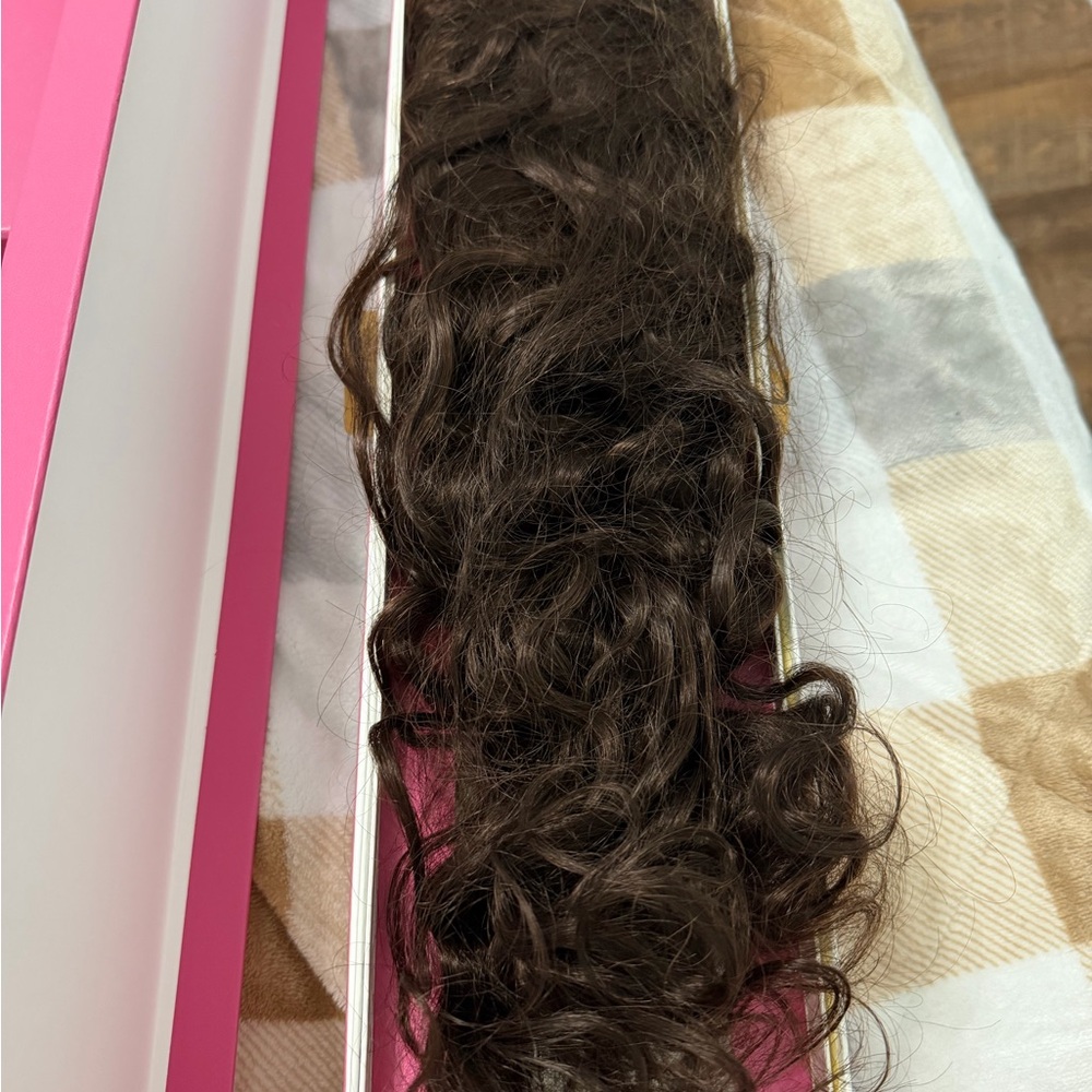Curly Brown Hair Extension